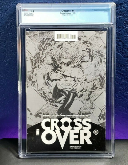 Crossover #1 CGC 9.8 1:100 Stegman Sketch Incentive Variant Image Donny Cates 