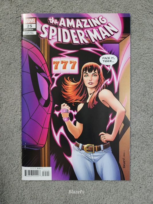 Amazing Spider-Man #25 1:25 McGuinness Variant Jackpot Marvel VF Pics