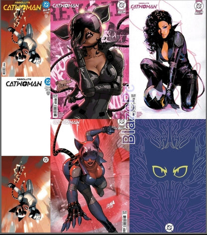 Absolute Catwoman #1 Cover A B C D E F G Variant Set or 1:25 Option Presale 6/10