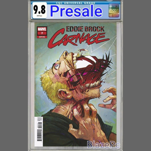 Eddie Brock Carnage #7 CGC 9.8 1:25 Ivan Shavrin Variant 2025 PRESALE