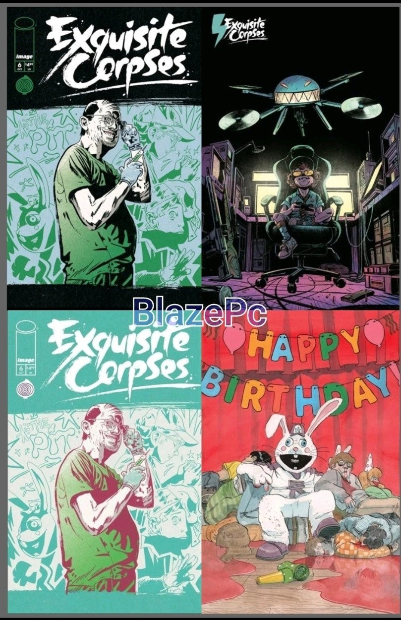 Exquisite Corpses #6 Cover A B C D Variant Set 1:25 1:50 Options Presale 10/22