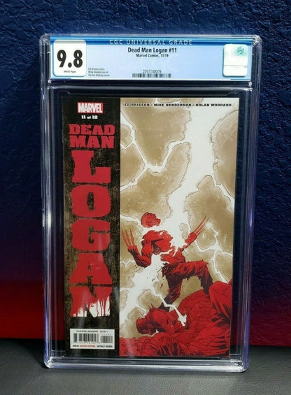 Dead Man Logan #11 CGC 9.8 1st Appearance Danielle Cage Thor 1st print