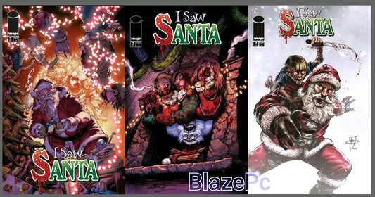 I Saw Santa Spawn Story #2 Cover A B C D Variant Set Options 2025 Presale 12/24