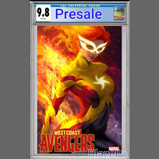 West Coast Avengers #1 CGC 9.8 Stanely Artgerm Lau Variant 2024 PRESALE