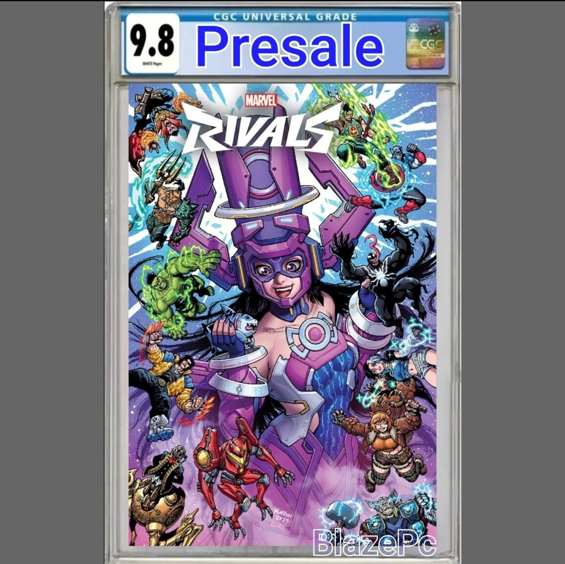 Marvel Rivals #1 CGC 9.8 Adam Warren Variant 1st Print Paul Allor 2025 PRESALE