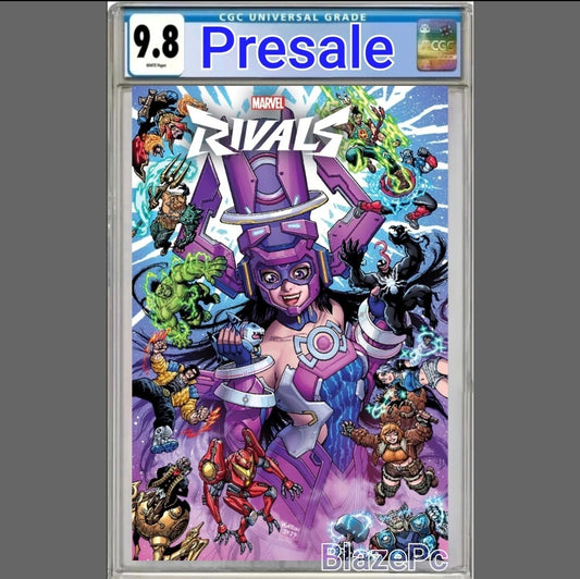Marvel Rivals #1 CGC 9.8 Adam Warren Variant 1st Print Paul Allor 2025 PRESALE
