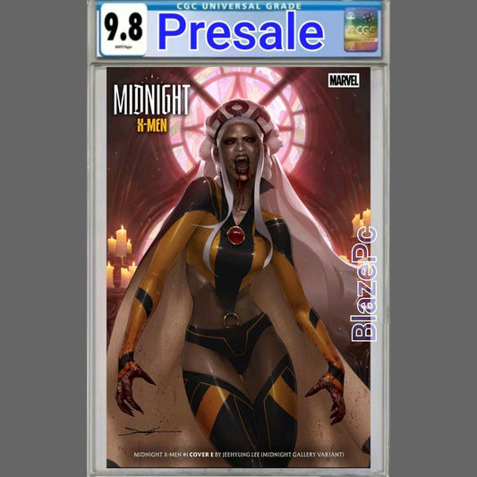 Midnight X-Men #1 CGC 9.8 1:25 Jeehyung Lee Cover E Variant 10/7/2026 PRESALE