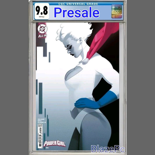 Power Girl #15 CGC 9.8 Jeff Dekal Cover B Variant DC Comics 2024 PRESALE