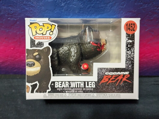 Funko Pop! Movies Cocaine Bear With Leg #1452 2023 In Hand