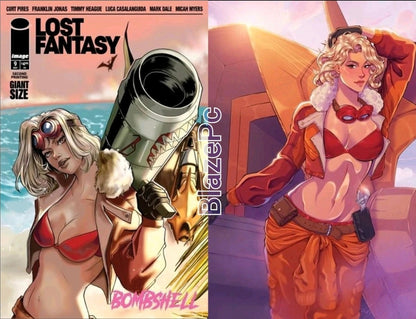 Lost Fantasy #9 2nd Print Cover A B Variant Set Option Image Comics Presale 5/20