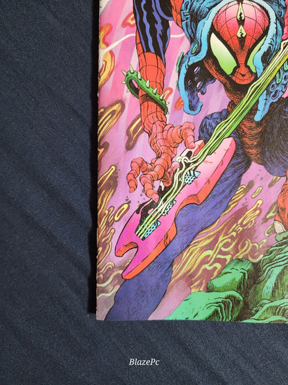 Spider Punk Arms Race #1 1:25 2nd Print Ian Bertram Ratio Variant 2024 Pics NM