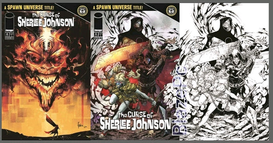 Spawn The Curse Sherlee Johnson #6 A B C Variant Set Options Image Presale 6/24
