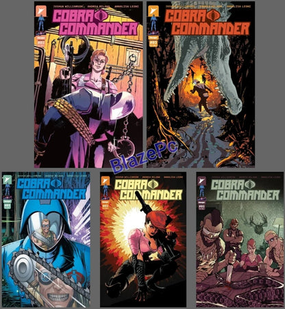 Cobra Commander #3 A B Variant Set or 1:10 1:25 1:50 Options Image 2024 NM