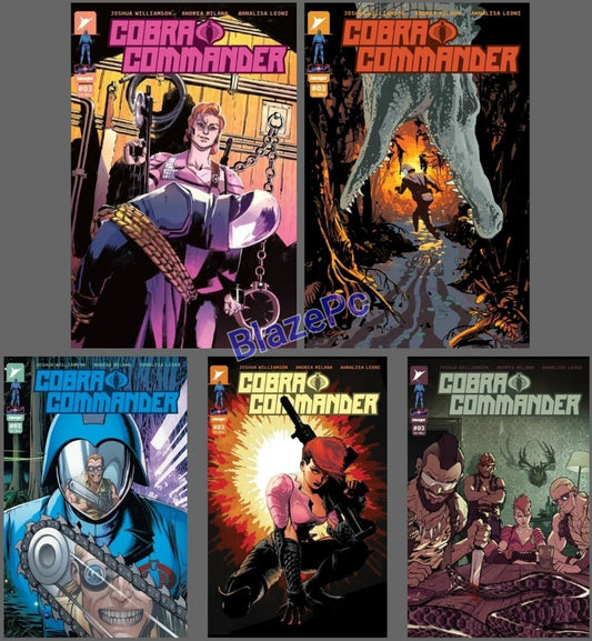 Cobra Commander #3 A B Variant Set or 1:10 1:25 1:50 Options Image 2024 NM