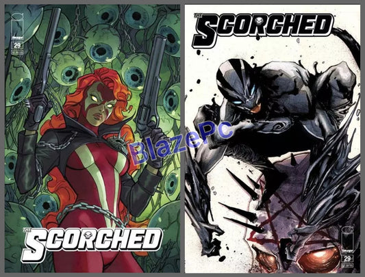 The Scorched #29 Cover A B Variant Set Options Spawn Image 2024 NM-
