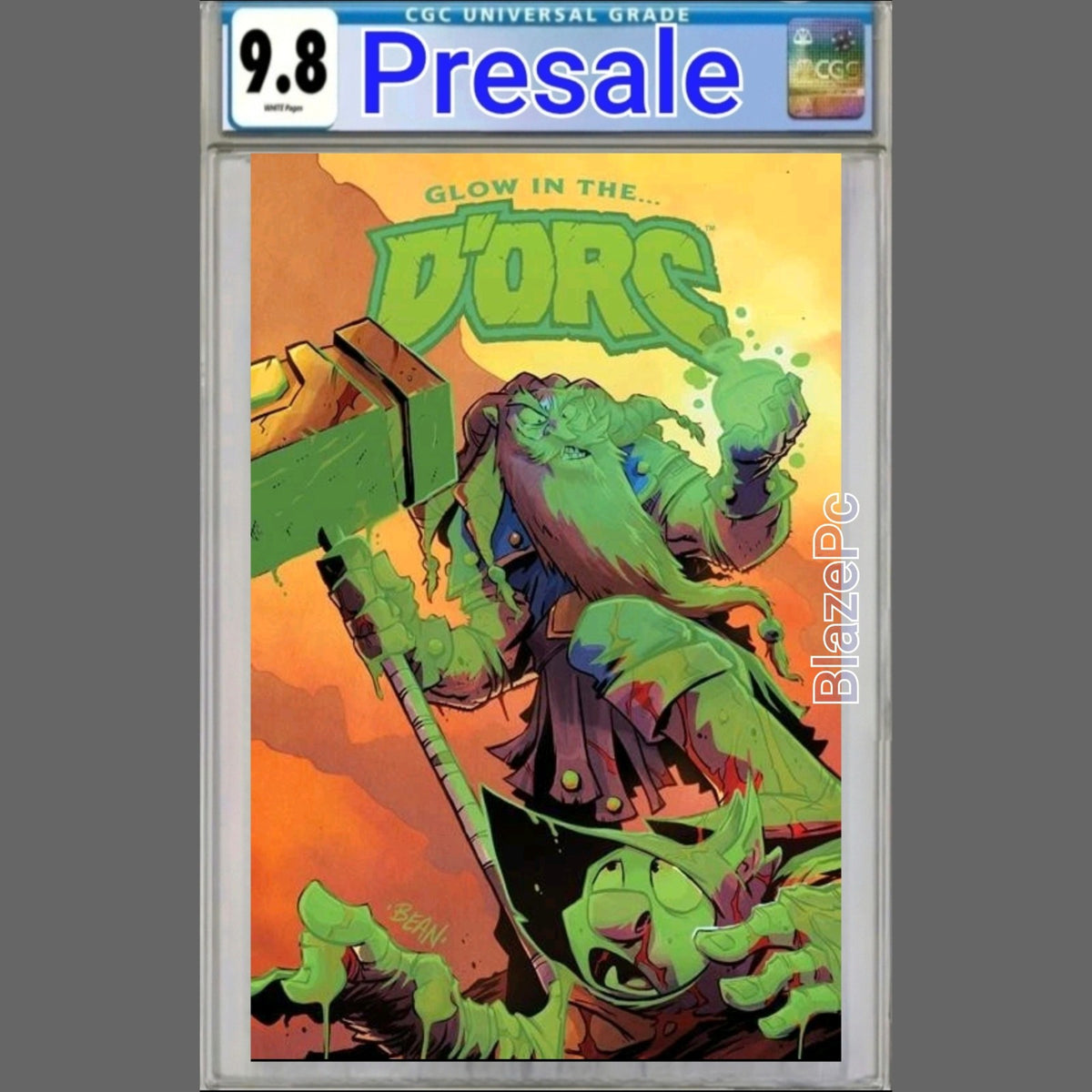 Dorc #3 CGC 9.8 4th Print Glow In The Dark Variant GITD Image Comics Presale