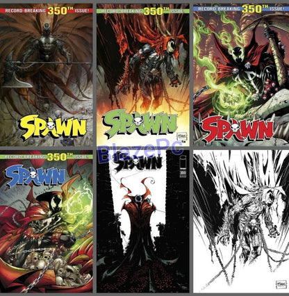 Spawn #350 Cover A B C D E F Variant Set Options Image Comics 2024 NM