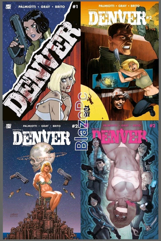 Denver #2 Cover A B C D Variant Set Options Mad Cave Studios Presale 9/30