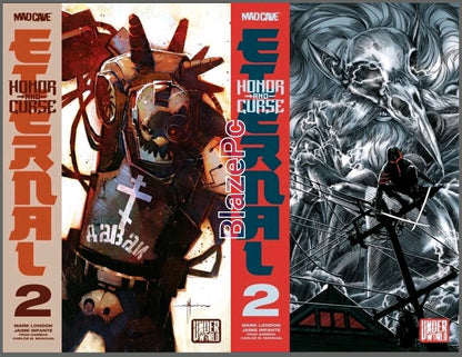 Honor and Curse Eternal #2 Cover A B C Variant Set Options Mad Cave Presale 4/29