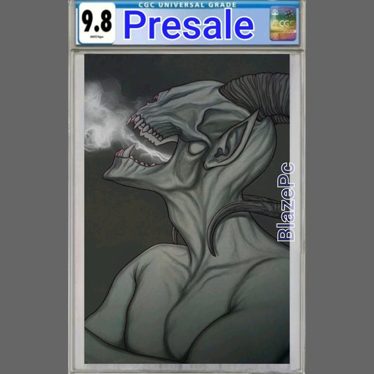 Hello Darkness #25 CGC 9.8 1:20 Frison Wraparound GITD Glow Variant PRESALE