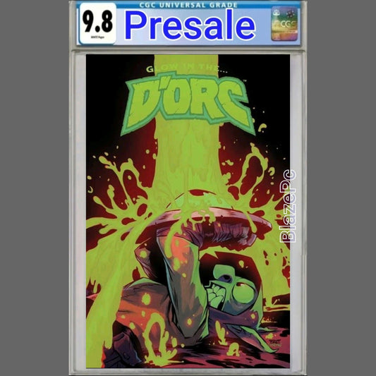 Dorc #5 CGC 9.8 3rd Print Glow In The Dark Variant GITD Image Comics Presale