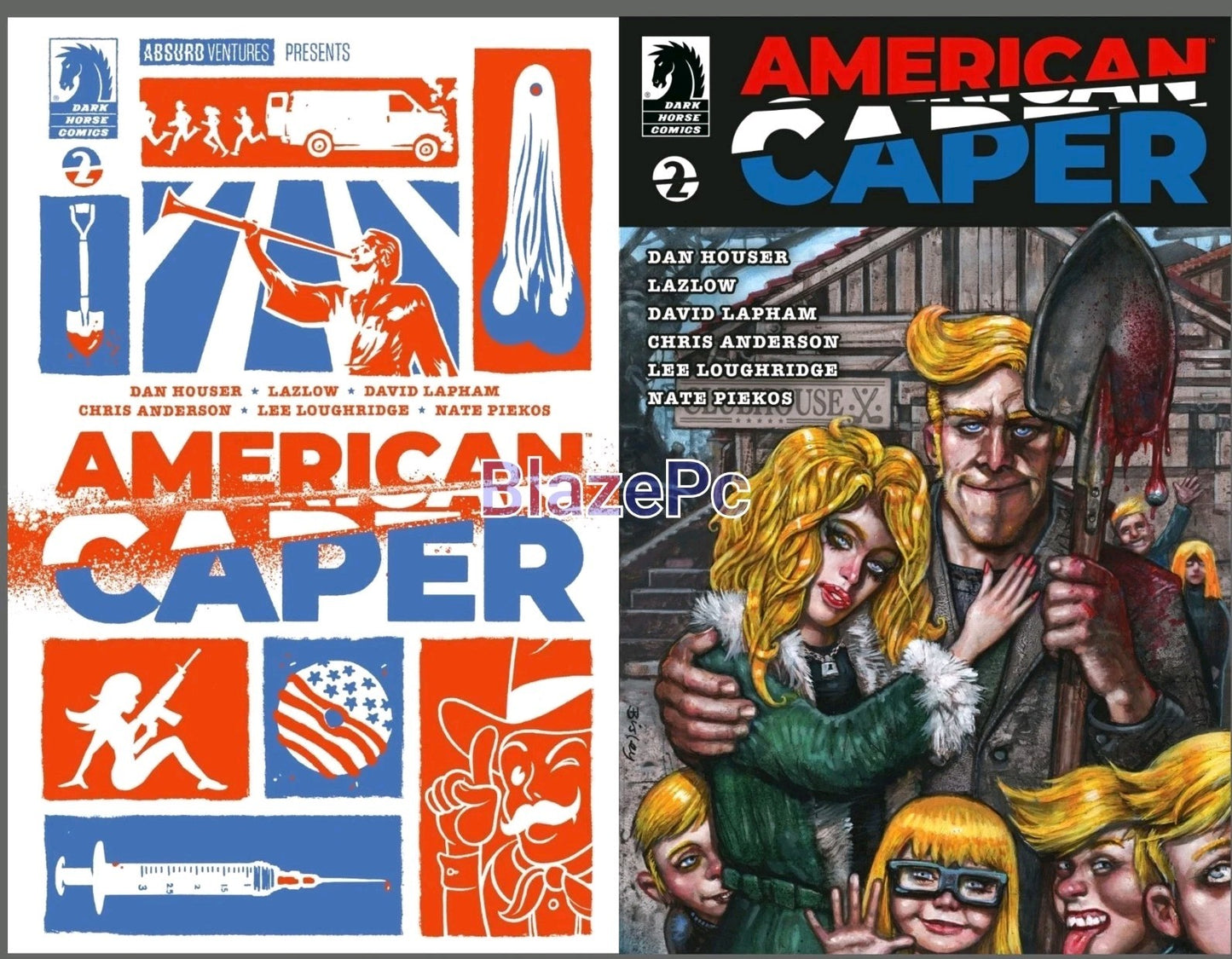 American Caper #2 Cover A B Variant Set Options Dark Horse Comics Presale 12/24