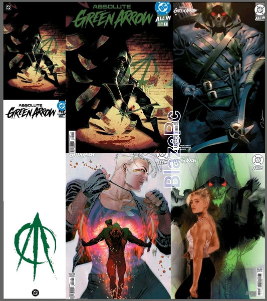 Absolute Green Arrow #1 Cover A B C D E F G Variant Set Option 2026 Presale 5/20