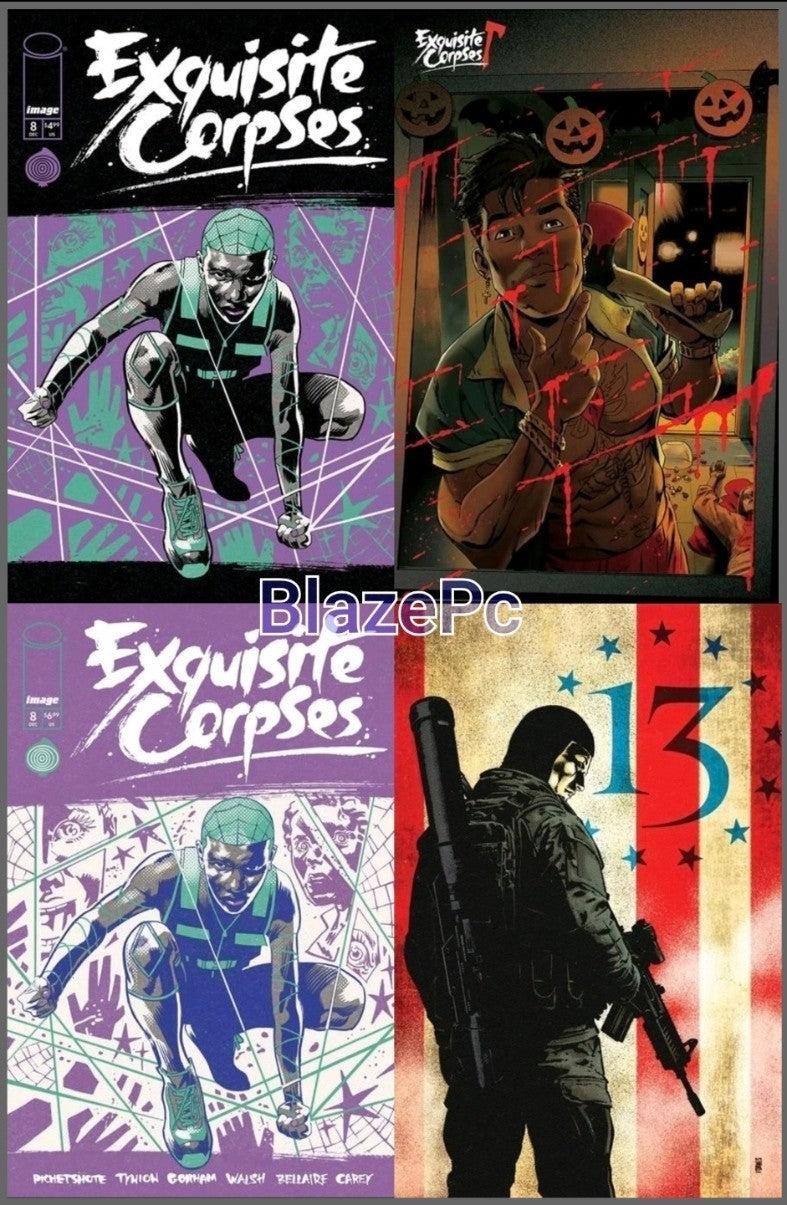 Exquisite Corpses #8 Cover A B C D Variant Set or 1:25 1:50 Option Presale 12/17
