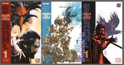 Honor and Curse Eternal #1 Cover A B C Variant Set Options Mad Cave Presale 3/25