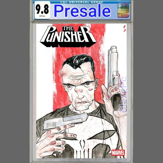 Punisher #9 CGC 9.8 Geoff Shaw Art Style Variant Marvel 2026 PRESALE