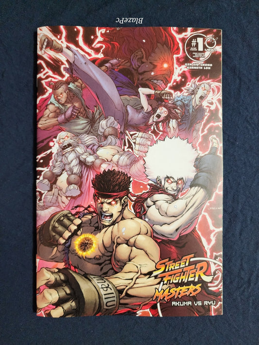 Street Fighter Masters Akuma vs Ryu #1 Joe Ng One Per Store Retailer Variant NM