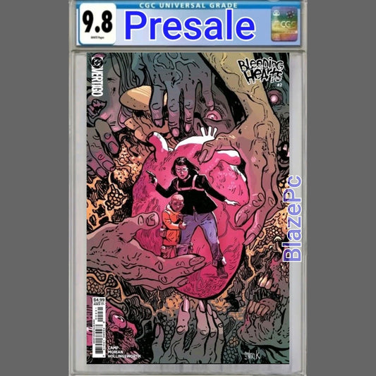 Bleeding Hearts #2 CGC 9.8 Dillon Snook Cover C Variant DC Vertigo 2026 PRESALE