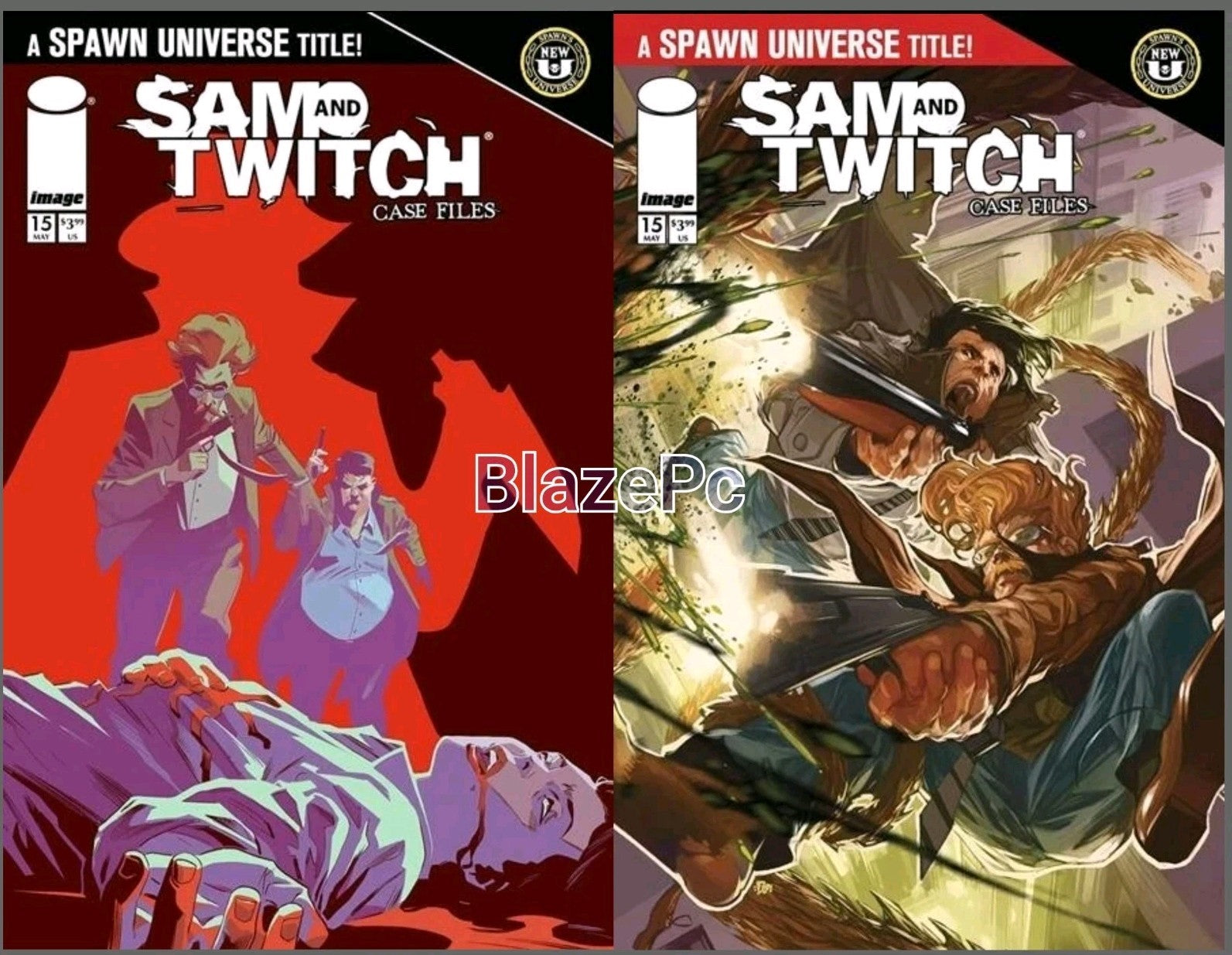 Sam and Twitch Case Files #15 Cover A B Variant Set Options Image NM