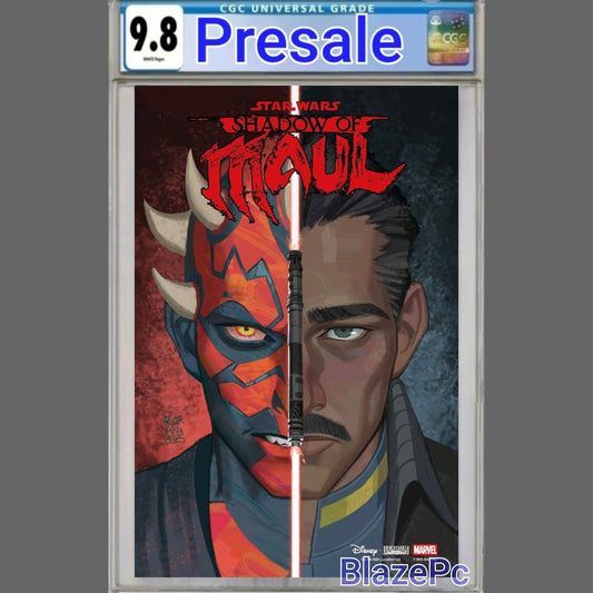Star Wars Shadow of Maul #1 CGC 9.8 Cover B AKA Variant Marvel 2026 PRESALE