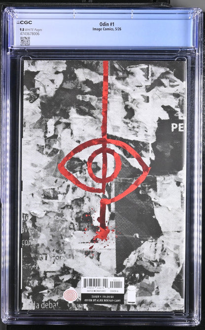 Odin #1 CGC 9.8 Cover A Eckman-Lawn 1st Print Tynion IV Image Comics 2026