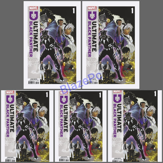 Ultimate Black Panther #1 2nd Print Silva Variant Bundle Options Marvel 2024 NM