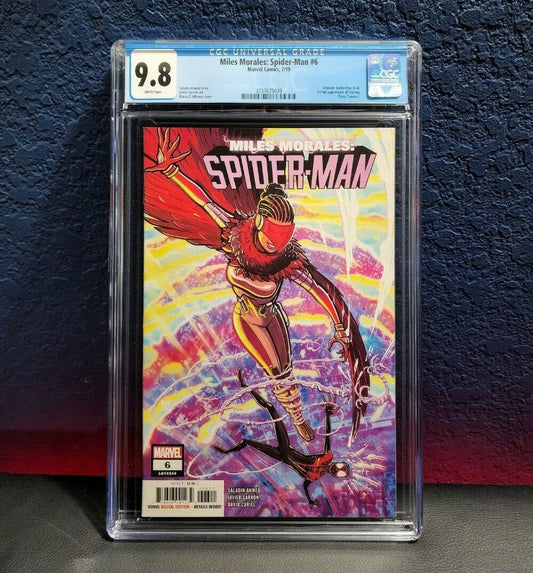 Miles Morales Spider-Man #6 CGC 9.8 Cover A 1st Appearance Starling Disney 2019