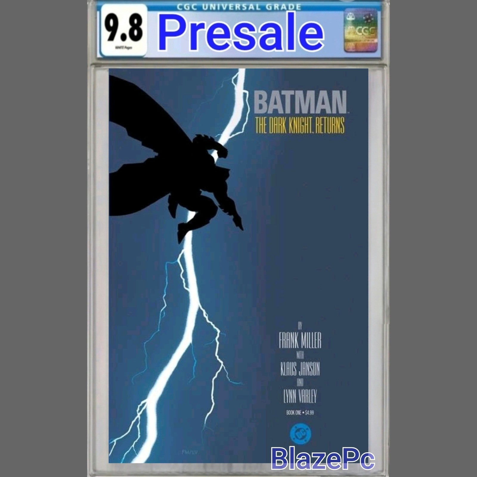 Batman The Dark Knight Returns FACSIMILE #1 CGC 9.8 Cover A Miller 2026 PRESALE