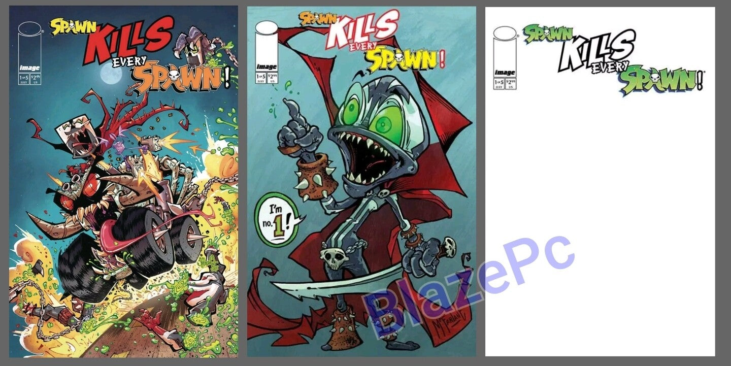 Spawn Kills Every Spawn #1 Cover A B C Variant Set Options Image Comics 2024 NM