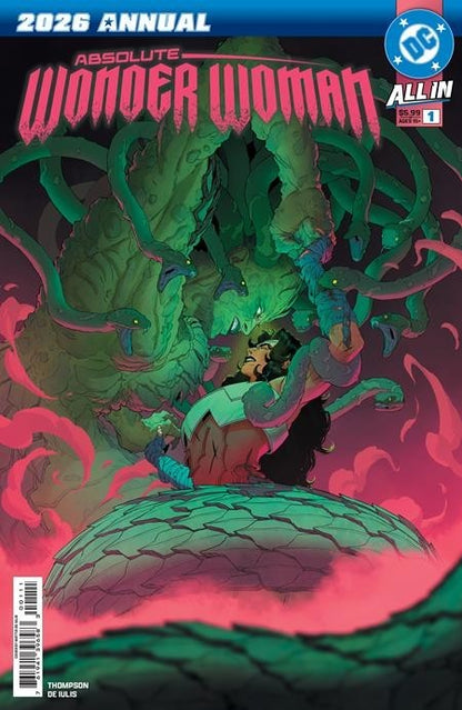 Absolute Wonder Woman Annual #1 Cover A B C D Variant Set Options Presale 2/11
