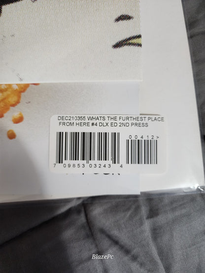 Whats The Furthest Place From Here #4 Deluxe Edition 2nd Press with 7" Record NM