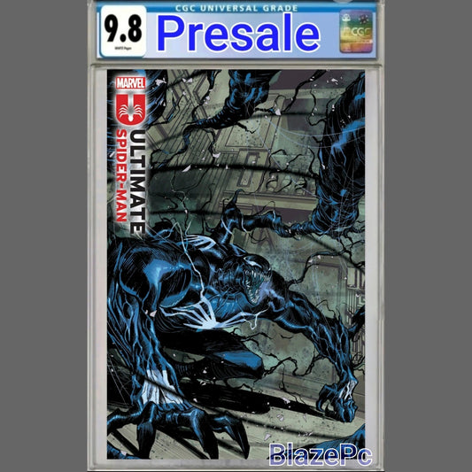 Ultimate Spider-Man #19 CGC 9.8 2nd Print Checchetto Venom Variant 2025 PRESALE