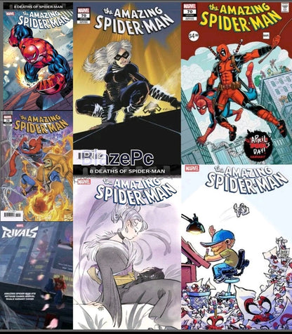Amazing Spider-Man #70 Cover A B C D E F G Variant Set Options 2025 NM