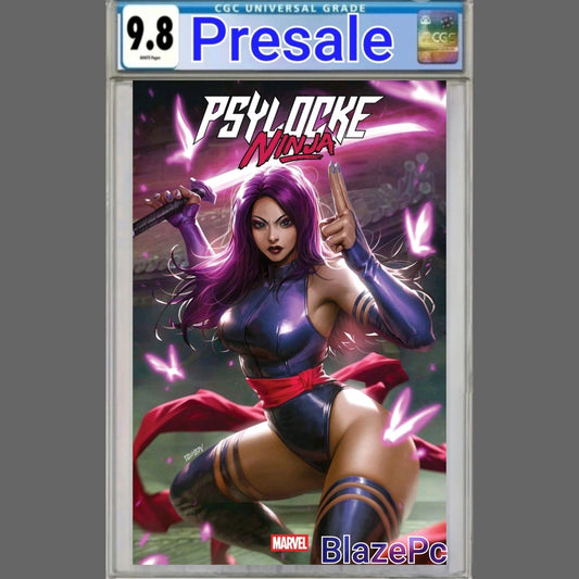Psylocke Ninja #1 CGC 9.8 Derrick Chew Cover A Seeley Marvel 2026 PRESALE