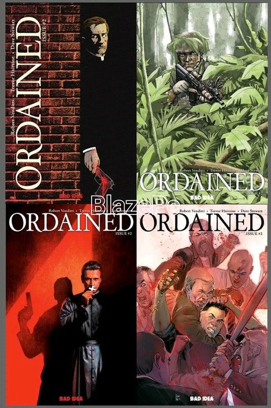 Ordained #2 Cover A B C Variant Set or 1:20 Options Bad Idea 2026 Presale 1/21