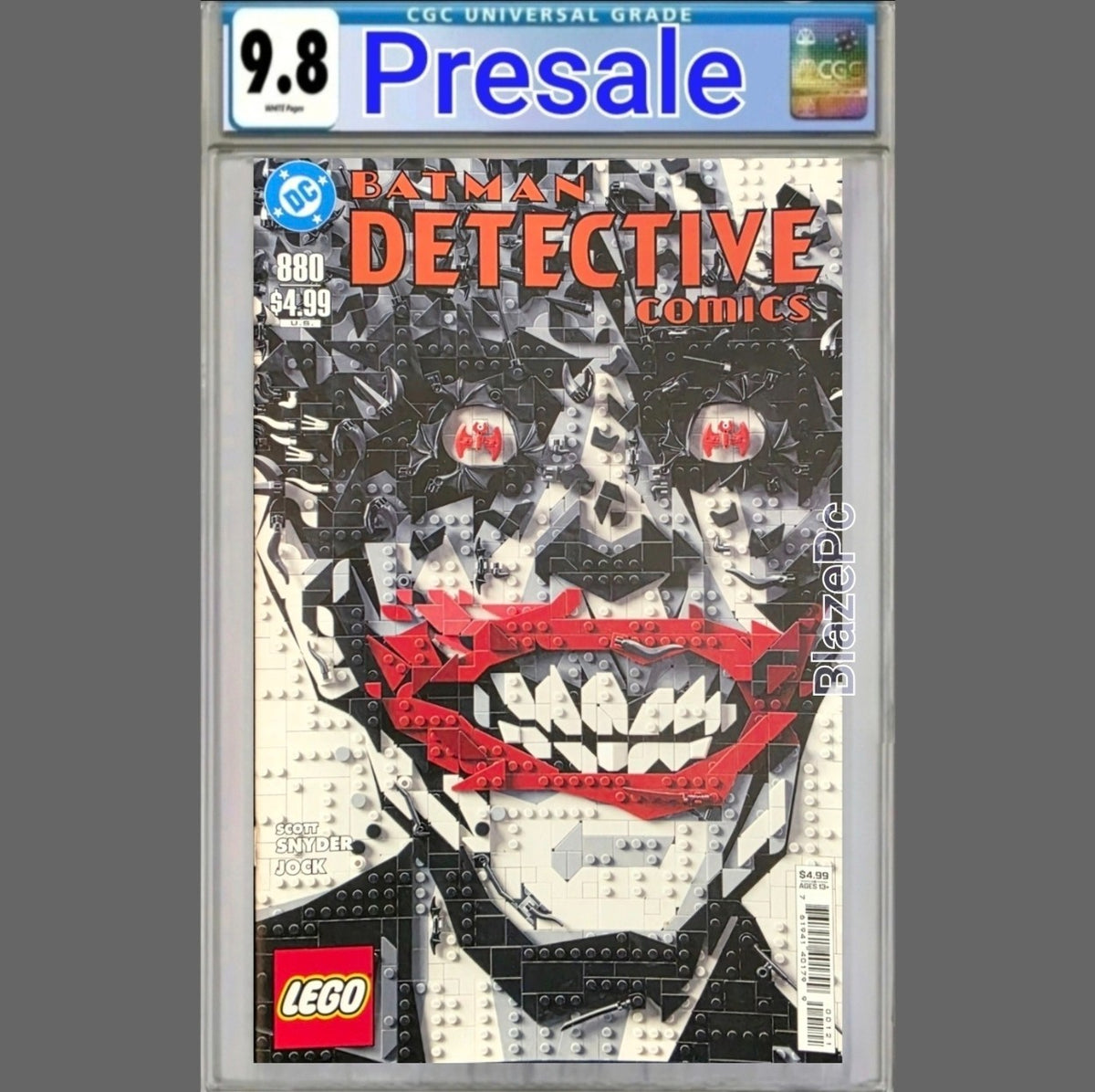 Detective Comics #880 Facsimile CGC 9.8 Lego Cover B Jock Variant 2026 PRESALE
