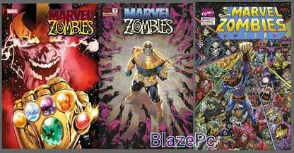Marvel Zombies Red Band #3 Cover A B C Variant Set Options 2025 Presale 11/26