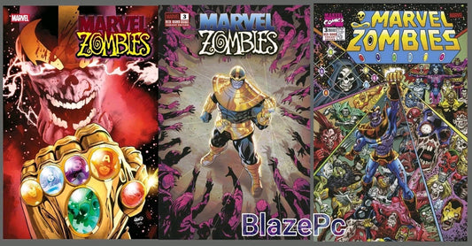 Marvel Zombies Red Band #3 Cover A B C Variant Set Options 2025 Presale 11/26
