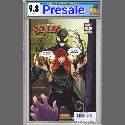 All New Venom #6 CGC 9.8 Lucas Werneck Spoiler Variant Marvel 2025 PRESALE