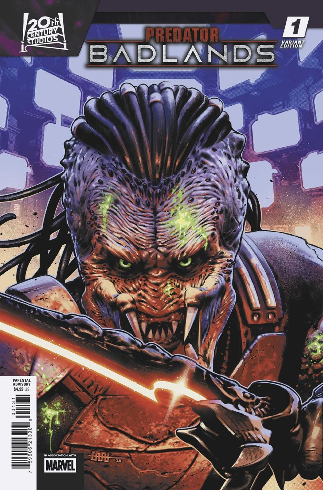 Predator Badlands #1 Cover A B C Variant Set Options Marvel 2025 Presale 11/12